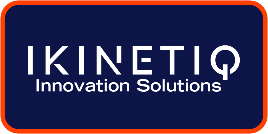 iKinetiq Innovation Solutions Logo with orange border_2024-11-13